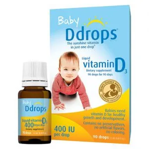 Baby Ddrops Vitamin D3, 400UI, Mỹ